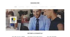 Desktop Screenshot of eaexam.com